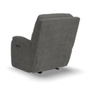 Penn - Power Rocking Recliner With Power Headrest & Lumbar - Dark Gray - Atlantic Fine Furniture Inc