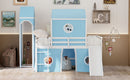 Loft Bed & Slide Tent And Tower