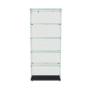 Premium 5 Tier Glass Display Case With 5 Dynamic LED Modes