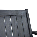 Tambora - Porch Swing Acacia Wood Slat Design
