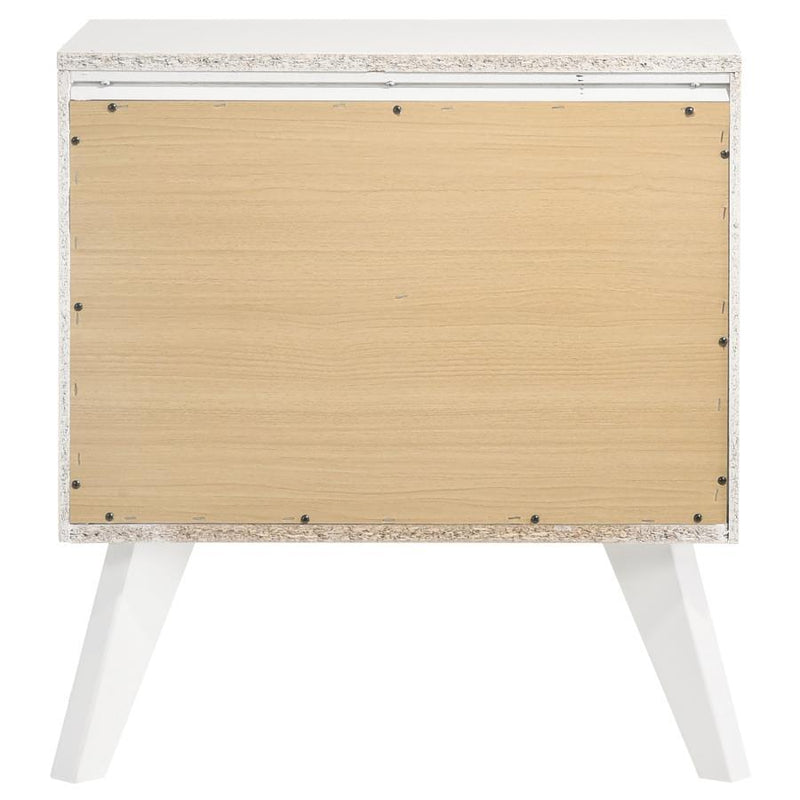 Janelle - 2-Drawer Nightstand - White