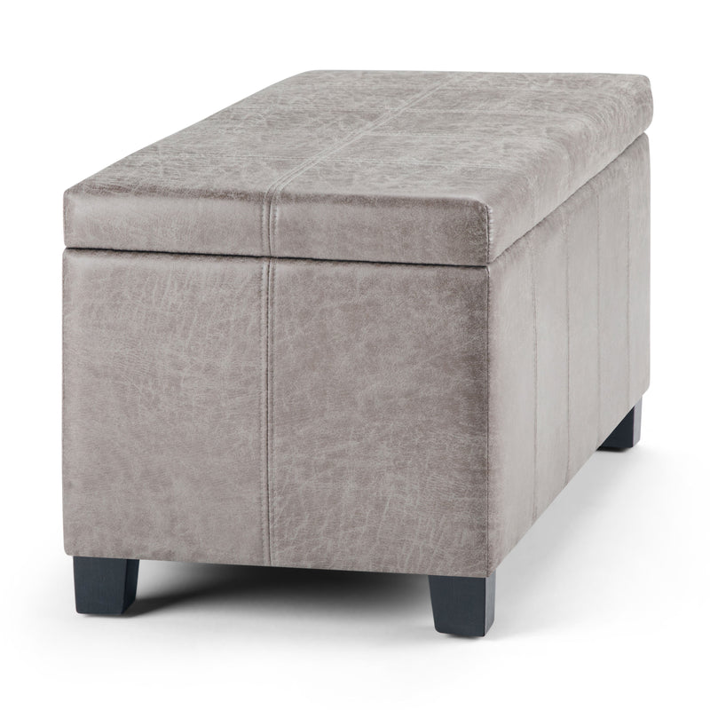 Dover - Upholstered Storage Ottoman Bench