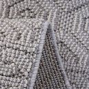 Guros - 8' X 10' Geometric Indoor / Outdoor Area Rug - White