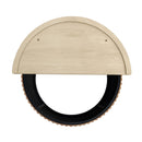 Coffee Table, Round Coffee Table, Modern Side Tables Accent End Table For Living Room, Apartment - Natural