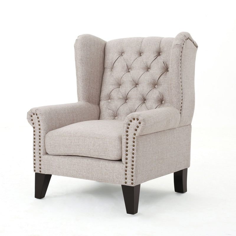 Mid Century Modern Arm Reading Chair For Living Room