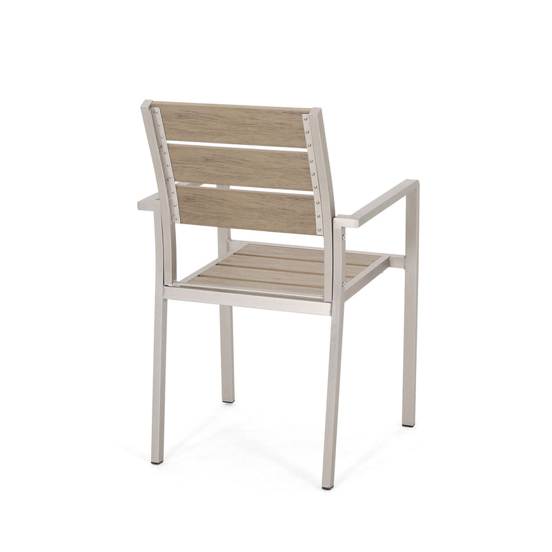 Dreamlan - Outdoor Aluminum Dining Chair (Set of 2)