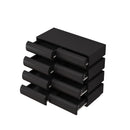 Minimalist Handle Less 8 Drawer Dresser With Wide Storage