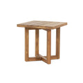 Ella - Square Side Table With Cross Stretcher Base