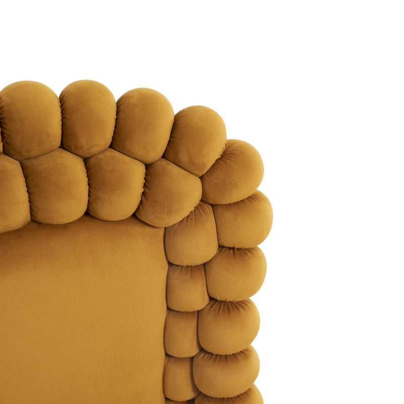 Upholstered Swivel Dining Chairs (Set of 2)