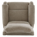 Manual Recliner Massage Chair With Swivel Rocker, 8 Massage Modes, Side Storage Pocket