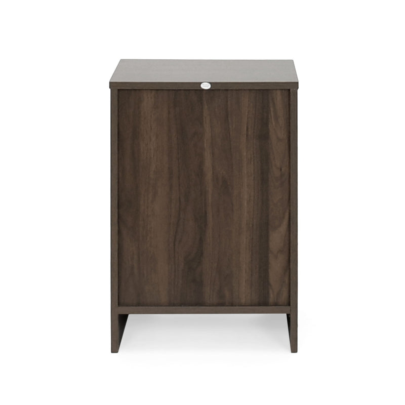 Broxon - Rustic Drawer Nightstand