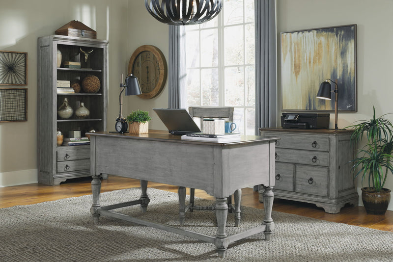 Plymouth - Writing Desk - Gray