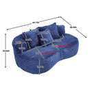 Bean Bag, Lazy Sofa Comfort Lounger High Back Chair