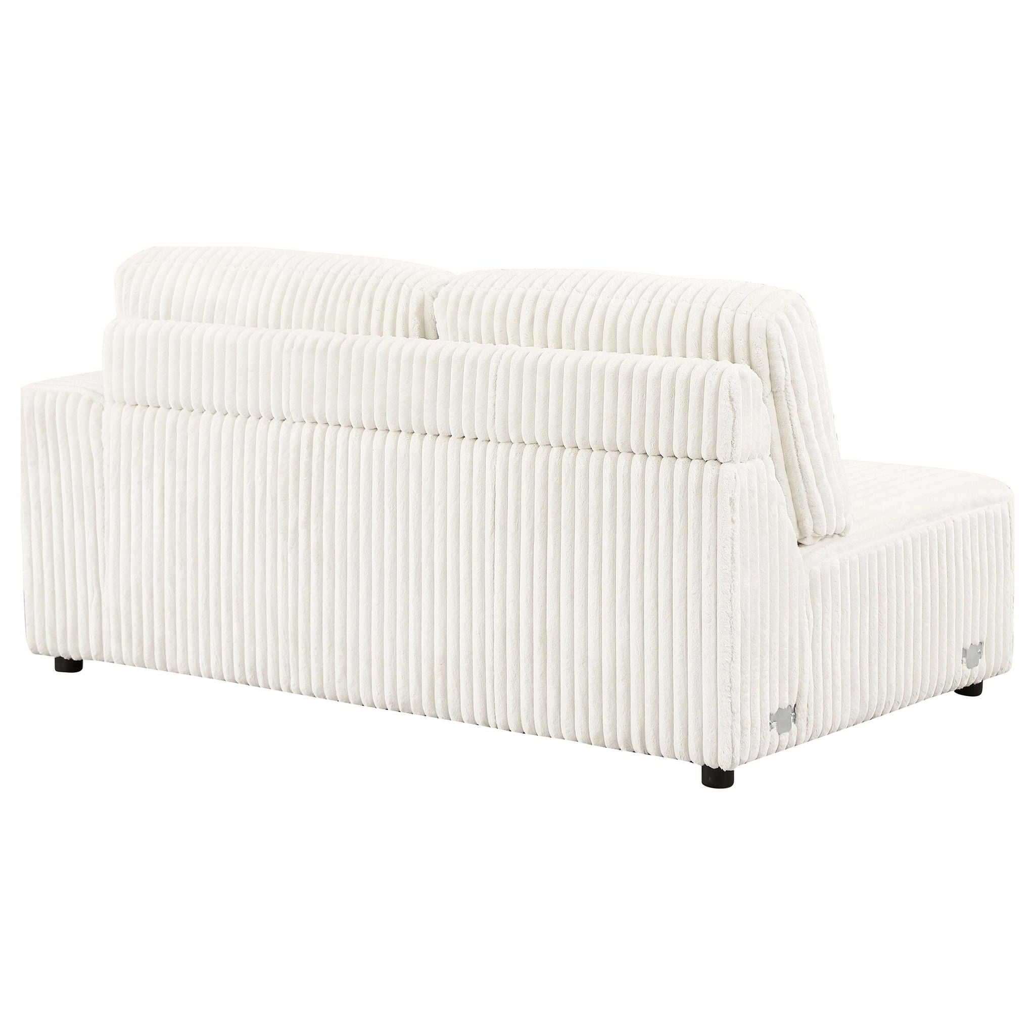 Emberson Upholstered RAF Cuddler Ivory