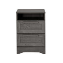 Broxon - Rustic Drawer Nightstand