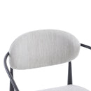 Modern Upholstered Accent Armchair With Pocket Spring Seat