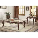 Shalisa - Coffee Table - Marble Top & Walnut