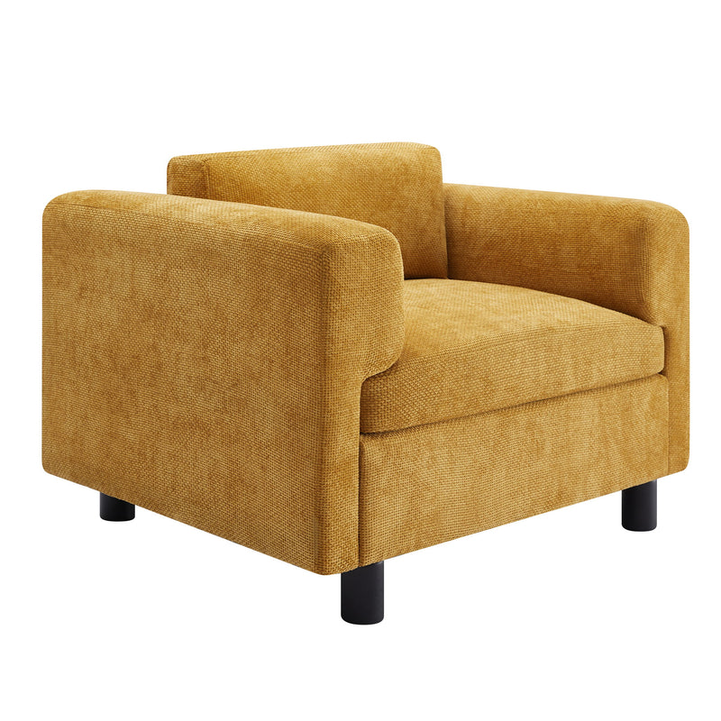 Modern Oversized Armchair Comfy Accent Chair Single Sofa For Living Room