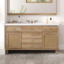 Modern Bathroom Vanity With Sink, Soft Close Drawers