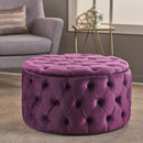 Modern Glam Ottoman Velvet
