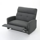 Alma - Contemporary Upholstered Loveseat Recliner