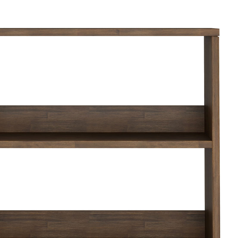 Chase - Tall Bookcase - Rustic Natural Aged Brown