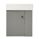 Modern Floating Bathroom Vanity With Ceramic Basin Perfect For Small Bathrooms