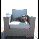 Outdoor Elegance Conversation Set With Fire Pit