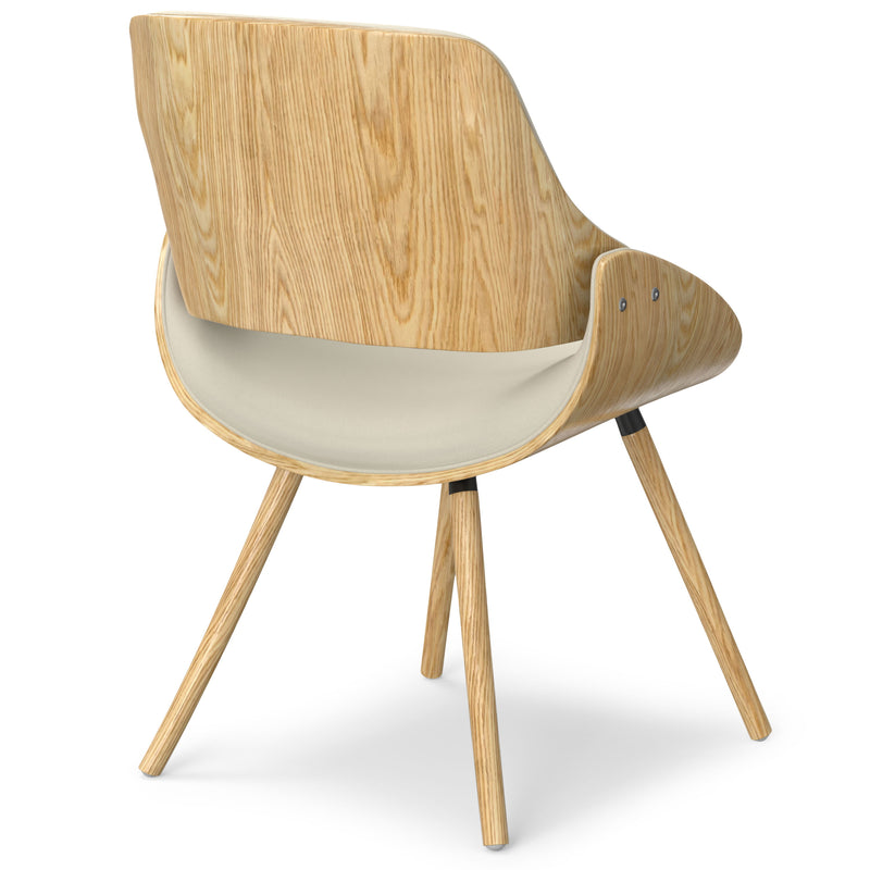 Malden - Bentwood Dining Chair With Wood Back