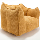 Comfortable Chenille Sofa Chairs With Highly Resilient Foam For Living Rooms And Bedrooms