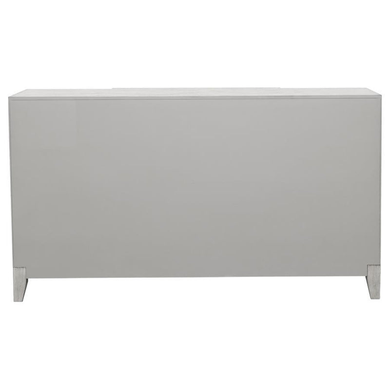 Mckellen - 4-Door Accent Cabinet - Antique White