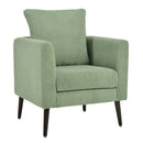 Modern Accent Upholstered Armchair With Pillow