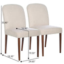 Capri - Dining Chair (Set of 2) - Beige