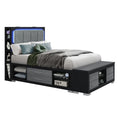 Messa - 5 Piece Bedroom Set With Bookcase Headboard