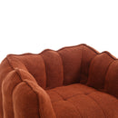 Soft Chenille Bean Bag Chair With High Resilient Foam