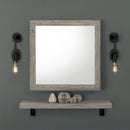 Mari - Mirror - Light Gray Finish
