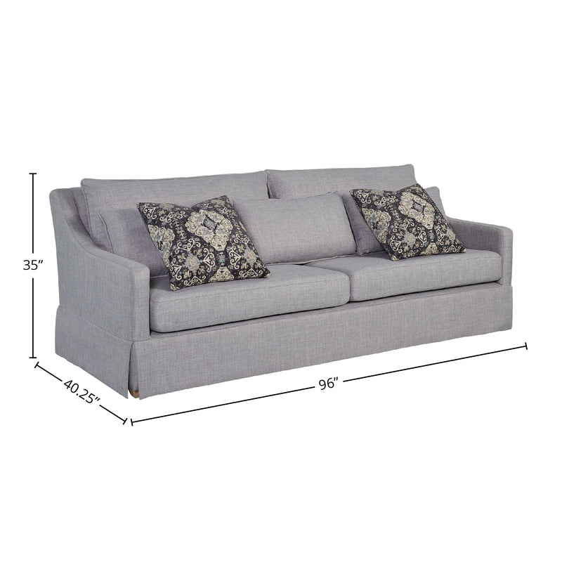 Sofa With 3 Reversable Cushions And 2 Pillows