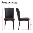 Modern Minimalist Dining Chairs (Set of 2)