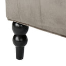 Nurturing - Upholstered Loveseat With Wing Back And Diamond Tufting