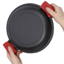 Pre-Seasoned Cast Dutch Oven 2 In 1 With Dual Handles And Covers, 5 Quart - Black