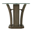 Dapper - Square End Table - Gray