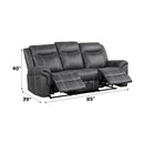 Zubaida - Sofa w/USB Dock & Console(Motion) - Atlantic Fine Furniture Inc