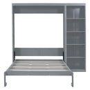 Multifunction Murphy Wall Bed With Shelves