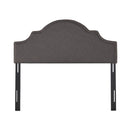 Lenne - Fabric Queen / Full Headboard - Gray