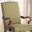 Delaney - Elegant Gooseneck Arm Chair With High Back