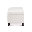 Storage Ottoman With Flip Top Lid