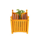 Square Outdoor Flower And Herb Pot - Teak