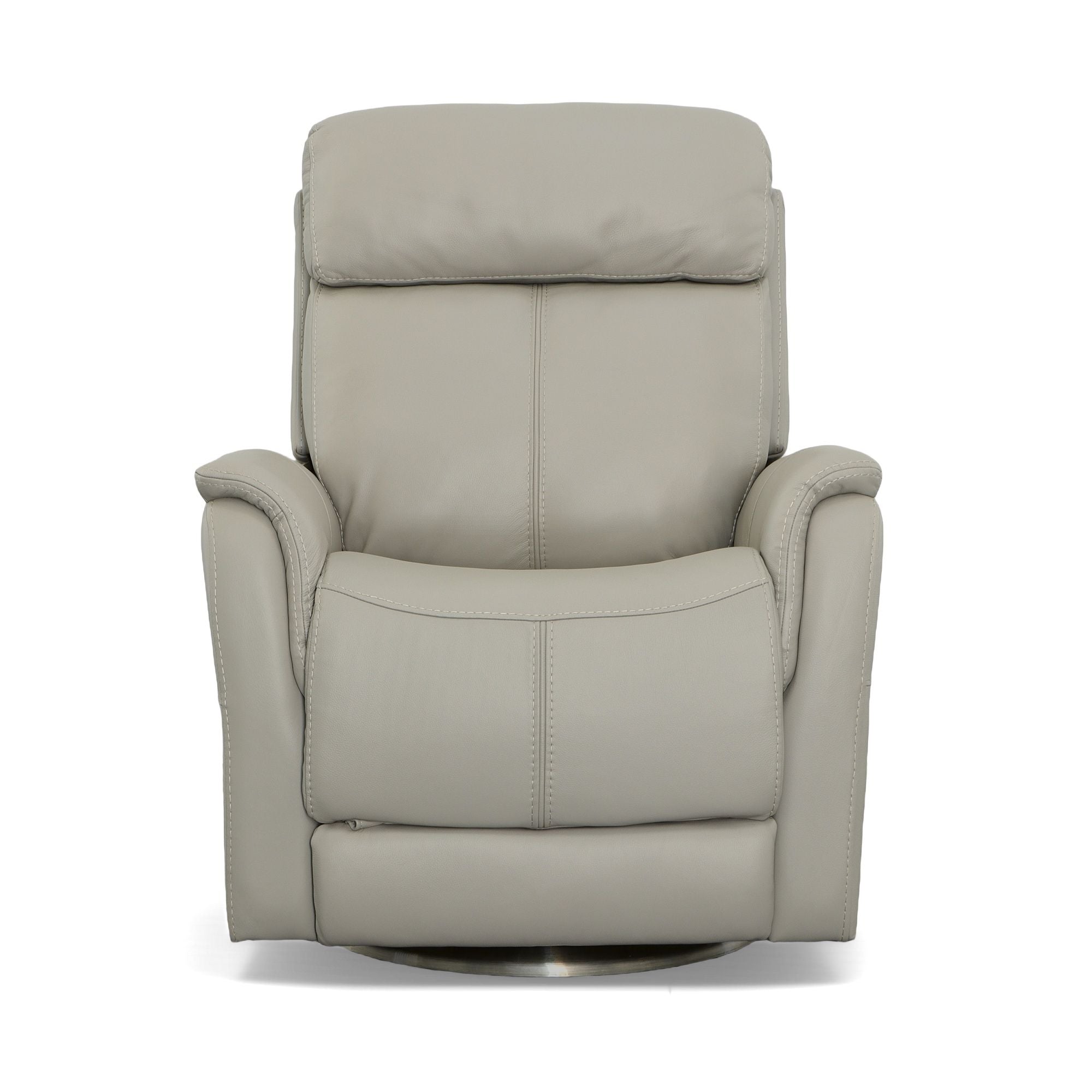 View - Power Swivel Recliner With Power Headrest