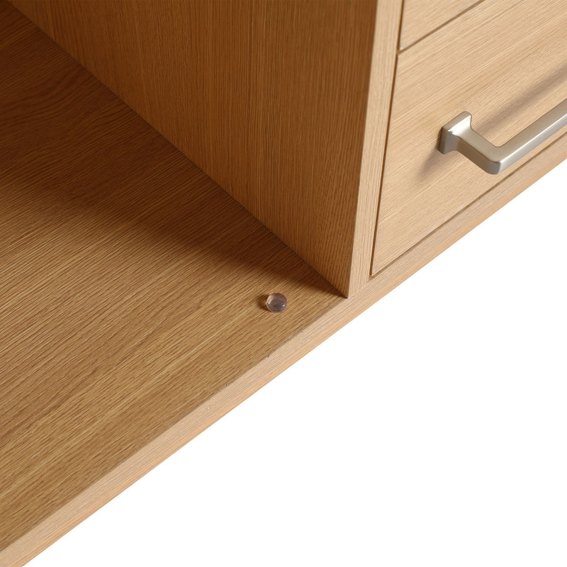 Freestanding Bathroom Vanity With Resin Sink, Soft-Closing Doors And Drawers