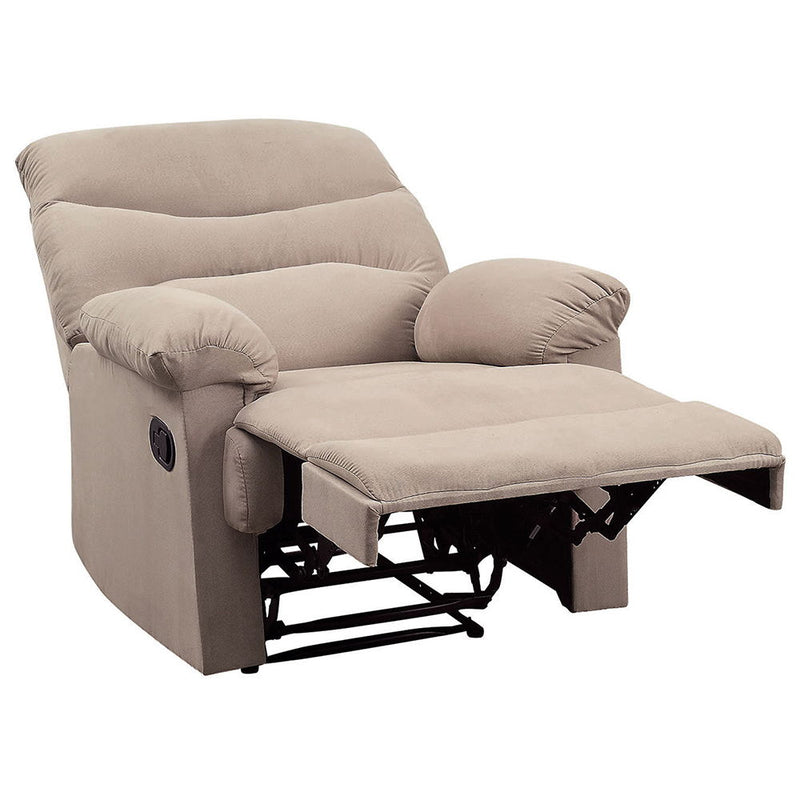 Arcadia - Recliner (Motion) - Beige - Atlantic Fine Furniture Inc